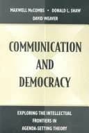 Cover of Communication and Democracy