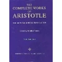 Cover of The Complete Works of Aristotle, Volume One