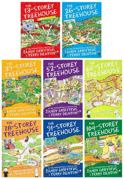 Cover of The Treehouse Series (Short Stories for Young Adults) vol 1-8 Paperback Storey Treehouse