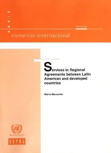 Cover of Services in Regional Agreements Between Latin America and Developed Countries