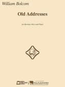 Old Addresses: For Baritone and Piano