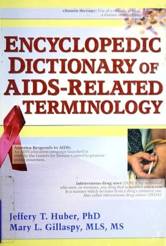Cover of Encyclopedic Dictionary of AIDS-Related Terminology