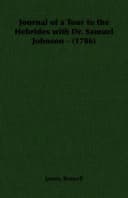 Journal of a Tour to the Hebrides with Dr. Samuel Johnson - (1786)