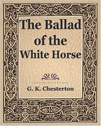Cover of The Ballad of the White Horse