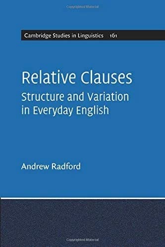 Cover of Relative Clauses