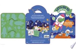 Cover of Let's Go to Outer Space Jelly Sticker Activity Book