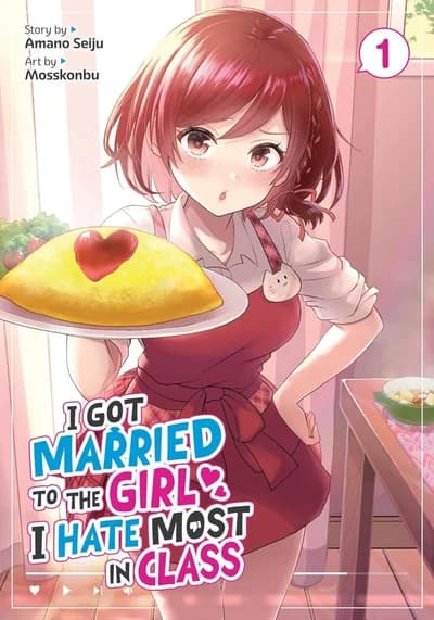 Cover of I Got Married to the Girl I Hate Most in Class Volume 3 Manga