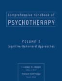 Comprehensive Handbook of Psychotherapy, Cognitive-Behavioral Approaches