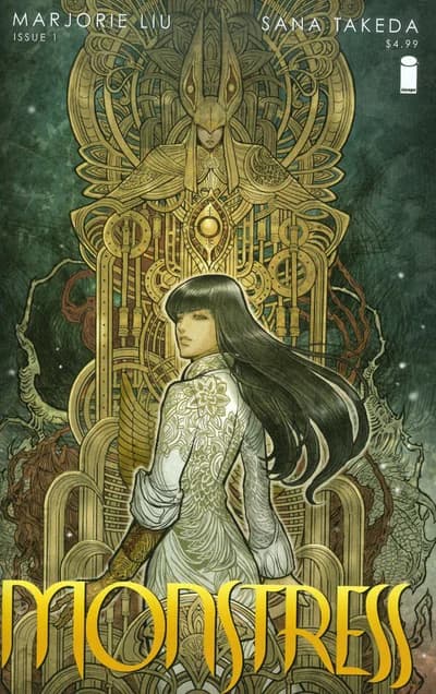 Cover of Monstress Volume 10 Hollow Gods