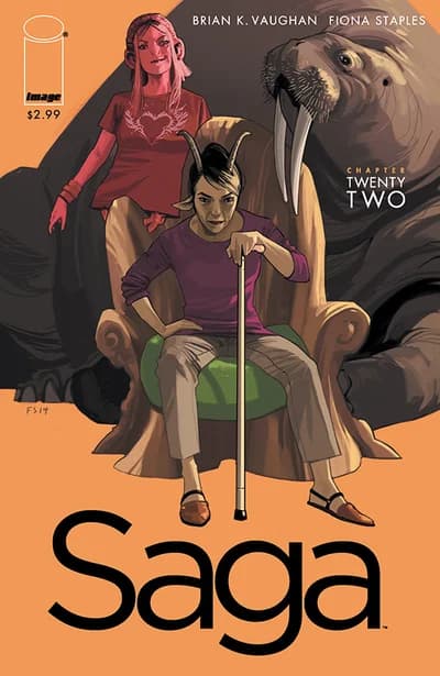Cover of Saga #22 — Chapter Twenty-Two