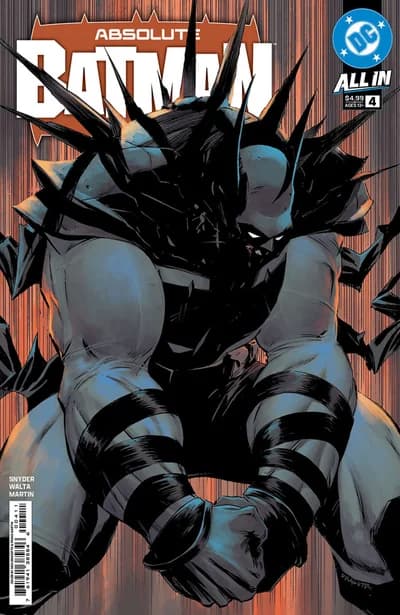 Cover of Absolute Batman #4 — The Zoo, Part Four