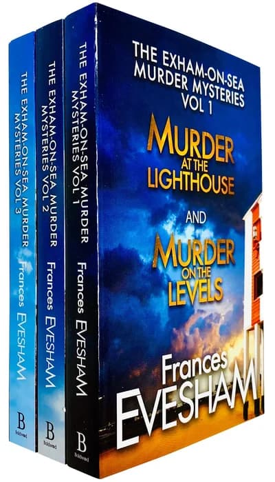 Cover of The Exham-on-Sea Murder Mysteries Volume 1 - 3 ( 6 Titles in 3 Books ) Collection Set