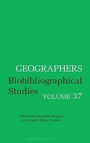 Cover of Geographers