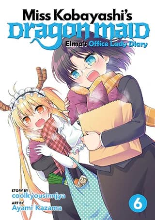 Cover of Miss Kobayashi's Dragon Maid Elma's Office Lady Diary Volume 6