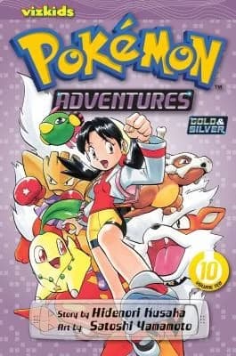 Cover of Pokémon Adventures, Volume 10