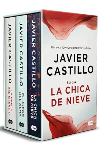 Cover of Estuche Saga La chica de nieve (La chica de nieve,  El juego del alma, La grieta del silencio) / The Snow Girl Saga. Box Set (The Snow Girl, The Soul Game...)
