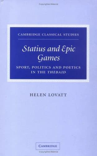 Cover of Statius and Epic Games