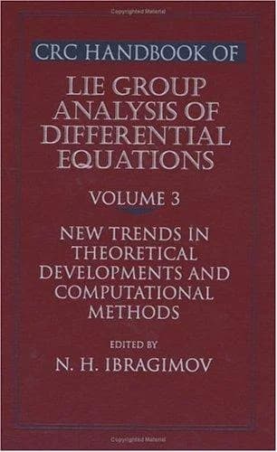 Cover of CRC Handbook of Lie Group Analysis of Differential Equations, Volume III