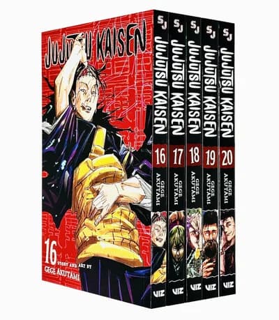 Cover of Jujutsu Kaisen Series Vol 16-20: 5 Books Collection Set By Gege Akutami