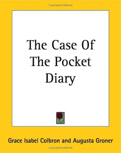 Cover of The Case Of The Pocket Diary