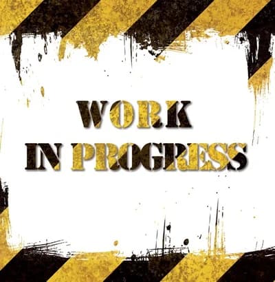 Cover of Work in progress