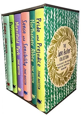 Cover of Jane Austen 6 Books Collection Set (Pride and Prejudice, Emma, Persuasion, Mansfield)