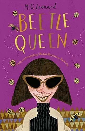 Cover of Beetle Queen: the spectacular sequel to BEETLE BOY, from the author by M.G. Leonard