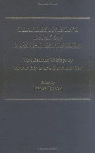 Cover of Charles Avison's Essay on Musical Expression
