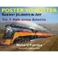 Cover of Railway Journeys in Art Volume 9: Rails Across America