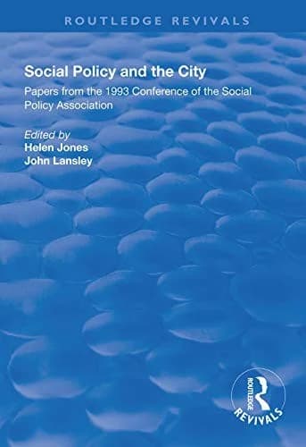 Cover of Social Policy and the City