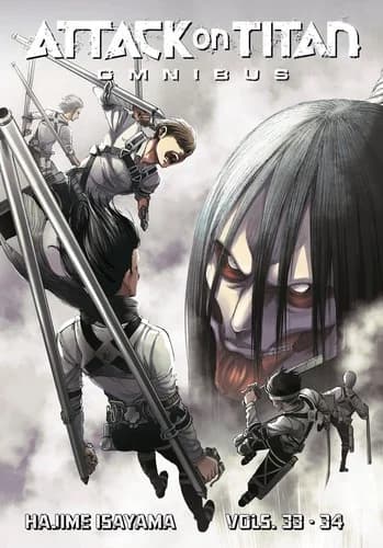 Cover of Attack on Titan Omnibus 12 (Vol. 33-34)