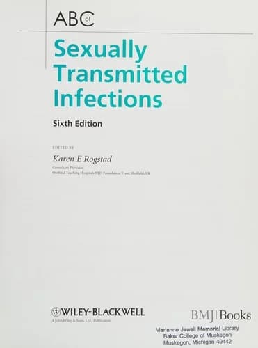 Cover of ABC of Sexually Transmitted Infections
