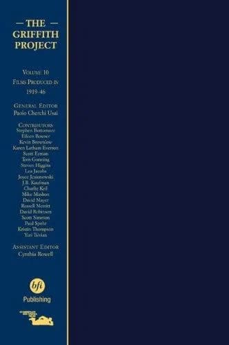 Cover of The Griffith Project, Volume 10