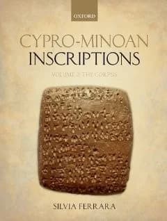 Cover of Cypro-Minoan Inscriptions