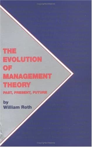 Cover of The Evolution of Management Theory