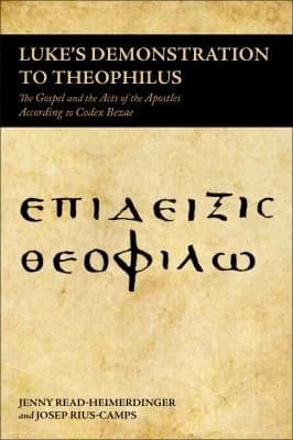 Cover of Luke's Demonstration to Theophilus