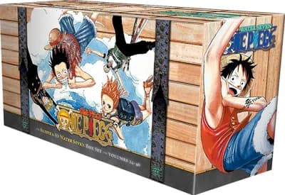 Cover of One Piece Box Set 2: Skypiea and Water Seven: Volumes 24-46 with Premium: Volume 2 (One Piece Box Sets)