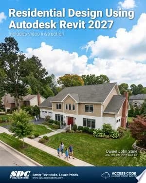 Cover of Residential Design Using Autodesk Revit 2027
