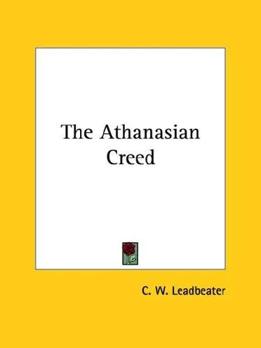 Cover of The Athanasian Creed