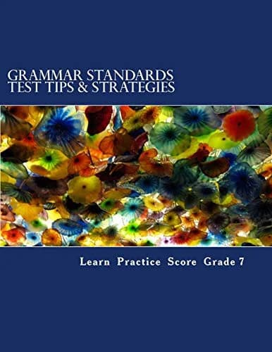 Cover of Grammar Standards Test Tips & Strategies Grade 7