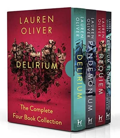 Delirium Series Complete 4-Book Box Set by Lauren Oliver