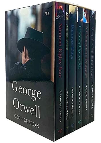 Cover of The George Orwell Complete Classic Essential Collection 6 Books Box Set Paperback