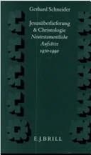 Cover of Jesusüberlieferung und Christologie