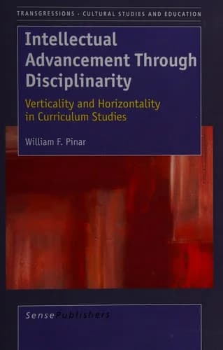 Cover of Intellectual Advancement Through Disciplinarity
