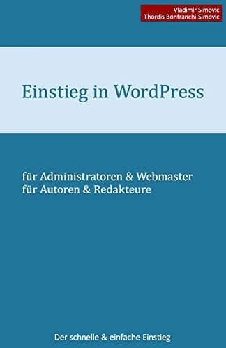Cover of Einstieg in WordPress 4.2