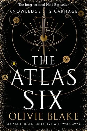 Cover of The Atlas Six by Olivie Blake - Fiction - Paperback