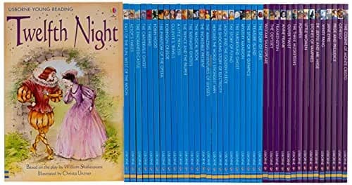 Cover of The Usborne Reading Collection for Confident Readers 40 Books Box Set