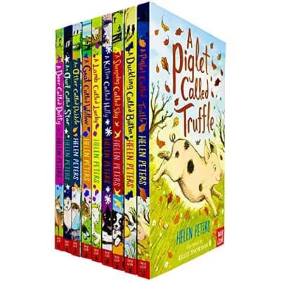 The Jasmine Green Series 9 Book Collection By Helen Peters A Piglet Called Truffle And A Duckling Called Button