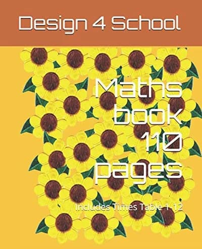 Cover of Maths book 110 pages