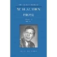 Cover of W. H. Auden Prose Volume 3 (1949-1955)
